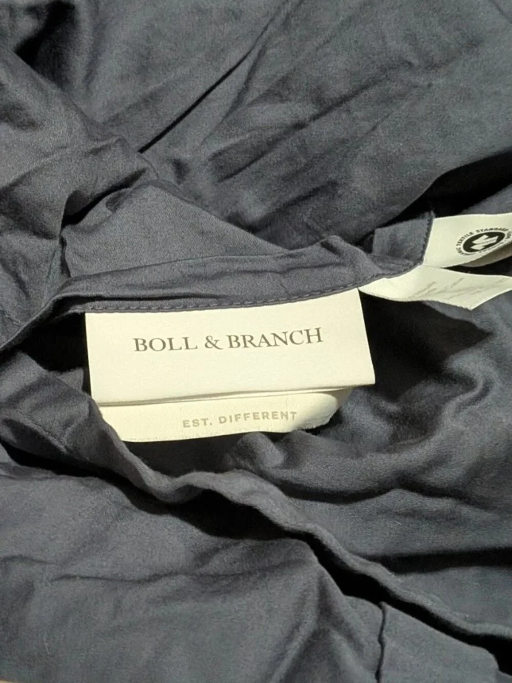 Boll & Branch Signature Hemmed CALIFORNIA KING SLATE 4 PCS Sheet Set